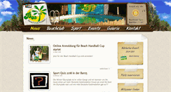 Desktop Screenshot of beachclub-krefeld.de